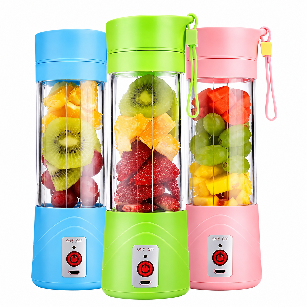 Portable USB Juicer 6 Blades